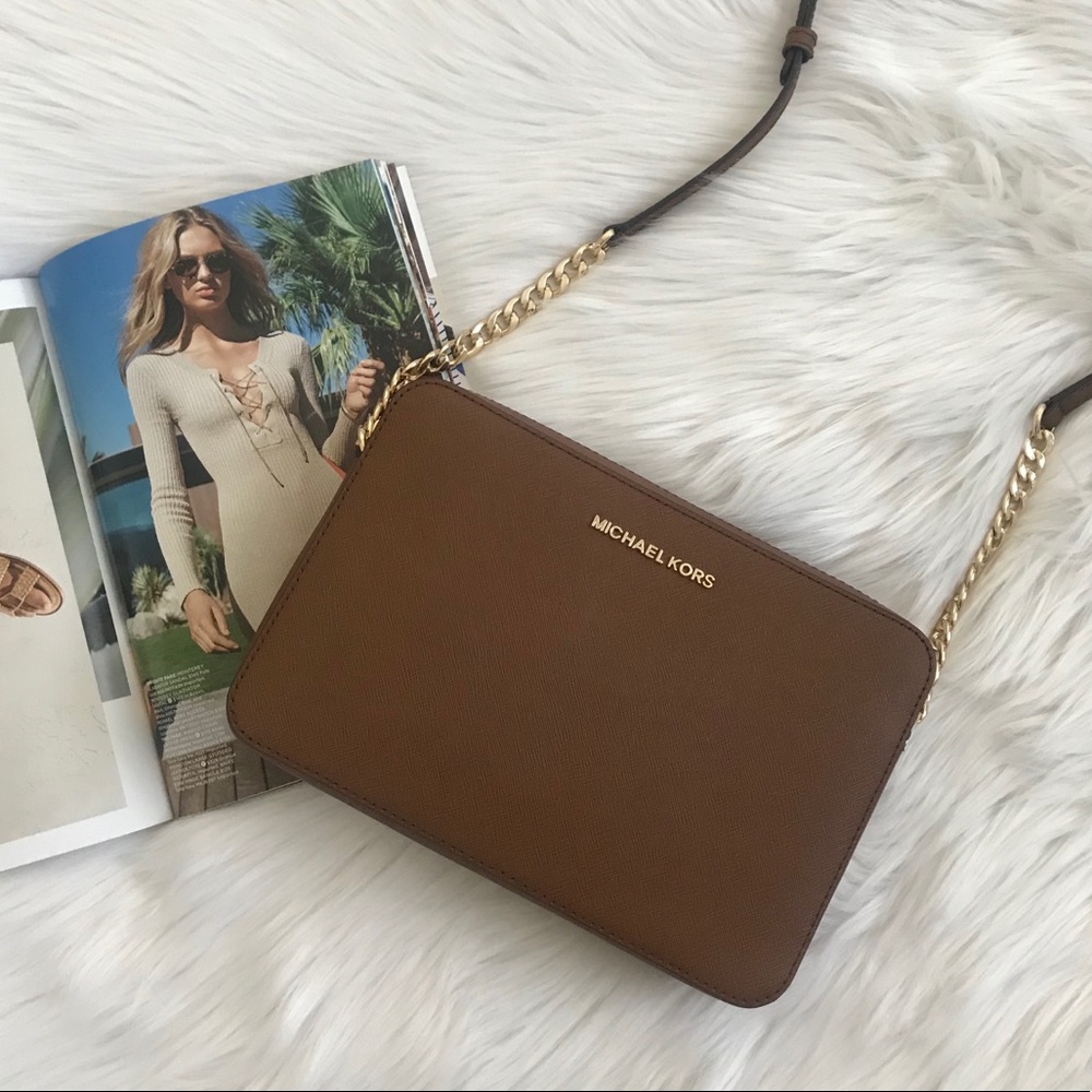 Michael Kors Jet Set Travel Luggage Crossbody Bag